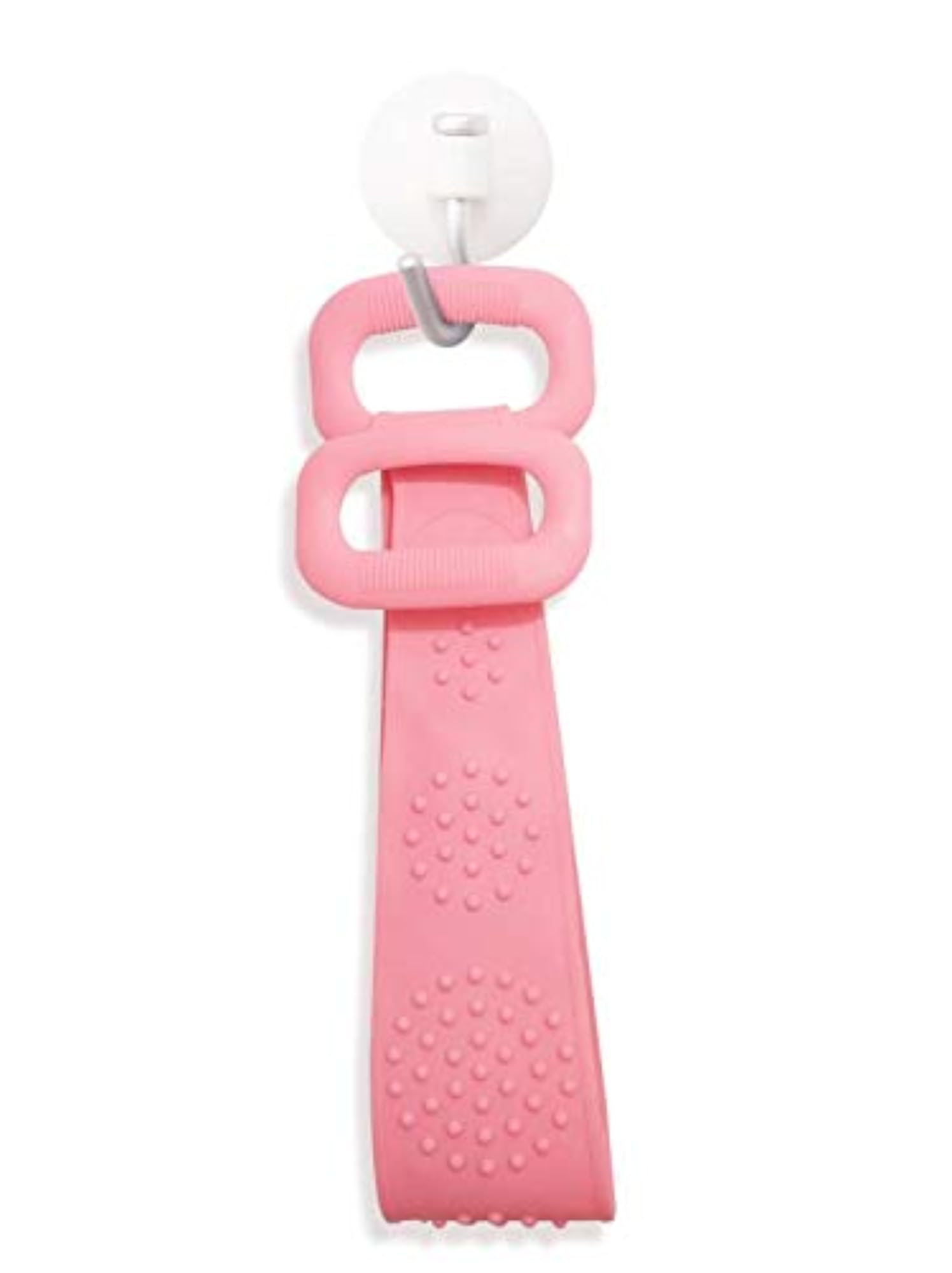 Extra Long Dual-Sided Silicone Back Scrubber for Shower