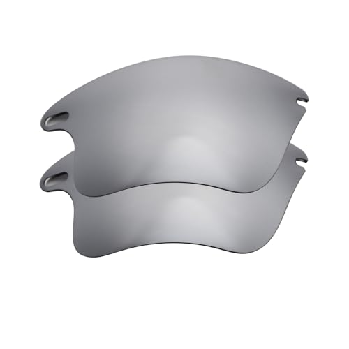 Verres polarisés Oakley Fast Jacket XL Titanium Mirror titane taille unique de remplacement