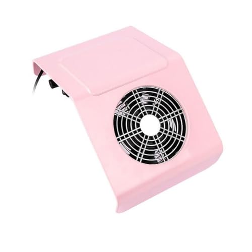 Nail Dust Collector, Colector de succión de polvo for uñas, máquina aspiradora de manicura con ventilador de poco ruido, 40W, con 2 bolsas recolectoras de polvo, herramientas for salón de manicura