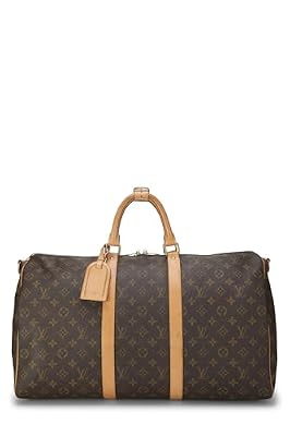 Louis Vuitton, Pre-loved Monogram Canvas Keepall Bandouliere 50