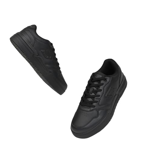 Image of Bond Street Men's White & Green Casual Sneakers | PU Upper Lace-Up Shoes for Men | Lightweight Footwear with Durable PVC Sole | Stylish & Comfortable Men's Fashion Sneakers