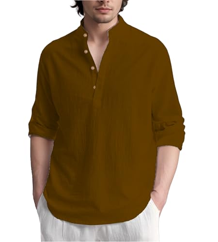 Image of Slim Fit Short Kurta for Men and Boys.(KRT BTN06, Navy Blue)