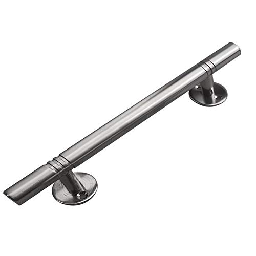 130 mm Furniture Wardrobe Handles Solid Stainless Steel T Bar Pull Cabinet Cupboard Knobs Door Handle Closet Handles with Screws for Kitchen Bathroom Bedroom Drawer (130mm/ 5.12 Hole Centers) Silver