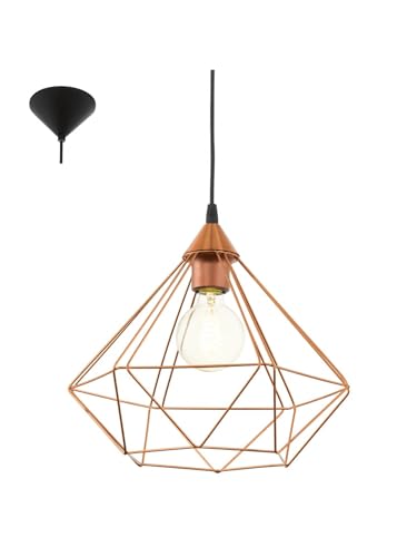 Suspension vintage cuivre GL1125 luminaire chaleureux pour chambre d'enfant