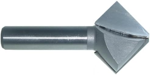 Magnate 5461 Bird Mouth (Bird Beak) Router Bit, 8-Sided - 1" Long Diagonal Edge