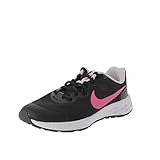 zapatillas nike bebe niña el corte ingles Zapatos deportivos NIKE Revolution 6, Sneaker, Black Hyper Pink Pink Foam, 36 EU