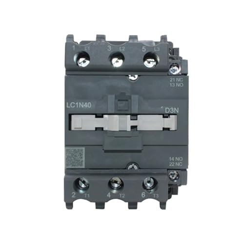 Contacteur haute performance LC1N80 80A 380V avec bobine robuste 1NO 1NC