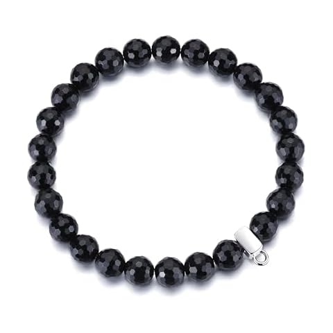 Philip Jones Faceted Black Onyx Bracelet Cover