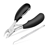 Aufmerksames Geschenk für Ältere: Ein Fußnagelknipser und ein Nagelheber sind gut verpackt in einer eleganten Box, ein ausgezeichnetes Geschenk für Ihre Familie.