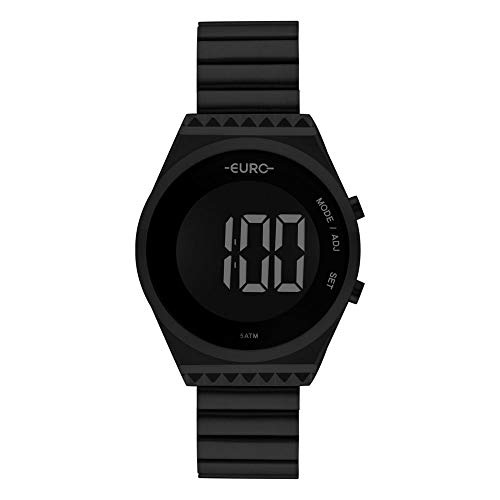 Relógio Euro Feminino Ff Slim Preto - EUBJT016AD/4P