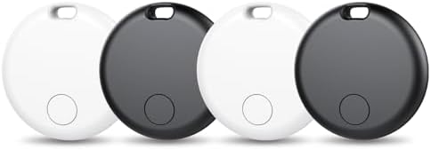 Smart Tag Tracker Per Android Con Google Find Hub – Impermeabile E Batteria Sostituibile Per Chiavi E Bagagli