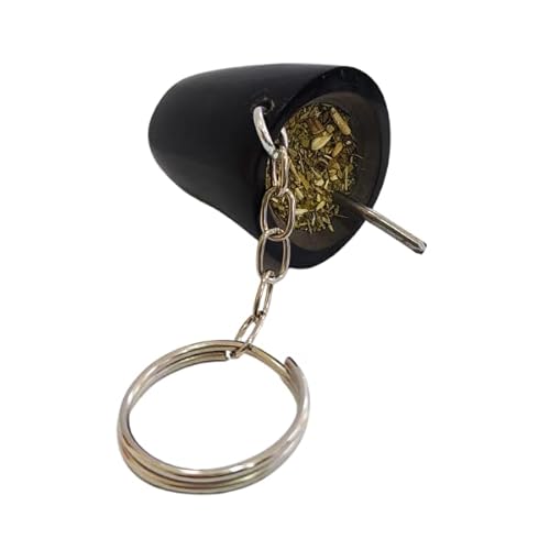 Chaveiro Mini Cuia De Chifre De Tereré 3cm