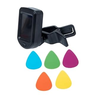 TOYANDONA 1 Jeu Guitare Accordeur D’ukulélé Accordeur Ukulélé Noir Réglage Accordeur Chromatique à Pince Accordeur De Ukulélé Utile Ukulélé Basse Tuner Pratique Plastique Majeur Instrument - Les Beatles, Paul McCartney, John Lennon, RIngo Starr, George Harrison