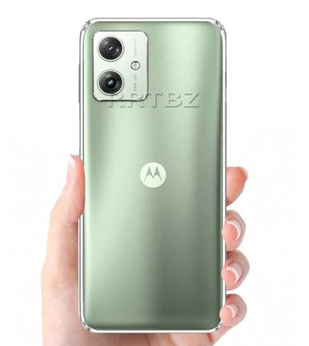 Image of Soft Silicone TPU Back Cover Compatible with Motorola G64 5G / Motorola G54 5G, Transparent