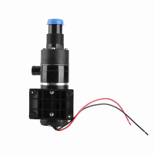 Klanata Macerator Pumpe DC 12V Selbstpriming Schnellfreisetzung für Abfall Toilettenkanalwasser RV Marine Boat Abfallpumpe