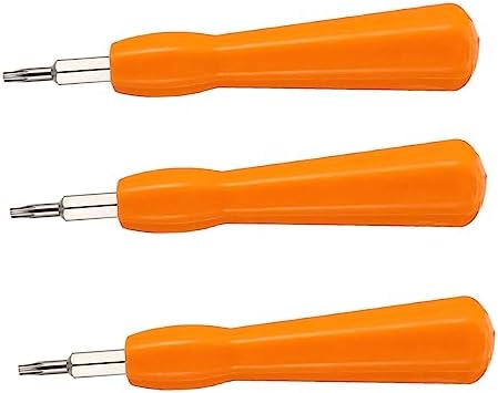 IWOWHERO 3sets Portable Doorbell Screwdrivers Middle Hole Compatible for Ring Doorbell Lightweight Hand Tools for Home Repair and Maintenance