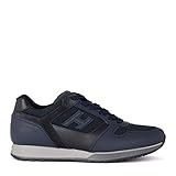 hogan sneaker weiß  Hogan Sneaker H321 Blau In Leder, Textilie Und Veloursleder, Größe UK: 9½