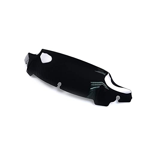 Image of Black 4.5 inch Wave Windshield Windscreen Wind Splitter Compatible for 14-22 Harley Davidson Touring Electra Glide Street Glide 2014 2015 2016 2017 2018 2019 2020 2021 2022