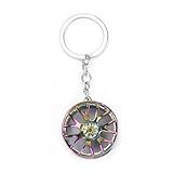 SHTALHST Tire Keychains, Metal Tire Keychain, Car Keychain for Auto Enthusiasts, Tire Keychain Design, Key Chains for Car Keys, Automotive Industrial Style Keychain