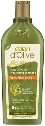 d'Olive Olive Oil Shampoo Repairing Care 13.5 fl oz (400 ml)
