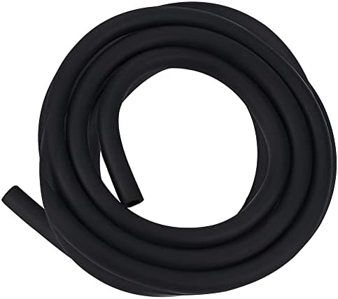 Wetenex 3/16'' Fuel Line 10 Feet (3 Meter) Length ID 3/16" Gas Line Tubing Hose Black for Small Engines Dirt Bikes Go Kart Motorcycles Riding Mowers Generator