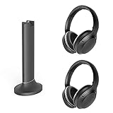 Avantree Opera Dual Link Bundle - Wireless Headphones High Volume for Seniors, Hearing Impaired (Set...