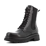  STIVALETTO NERO GIARDINI DONNA ANFIBIO IN PELLE NERO I117123D100 numero_35