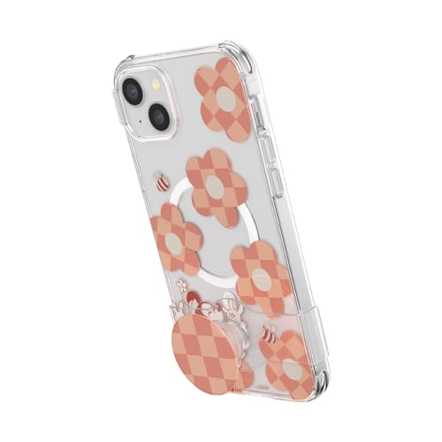 Funda PopSockets para iPhone 14 Plus que evita caídas y permite carga MagSafe 4