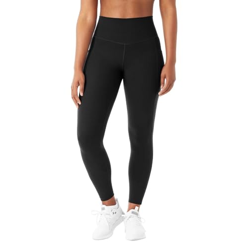Member's Mark Womens Leggings, Everyday High-Rise Ankle Leggings with Pockets for Women, Workout and Running Essentials