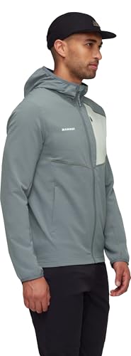 Madris Light ML Hooded Jacket Men strata-silver sage 00793 XL - 3