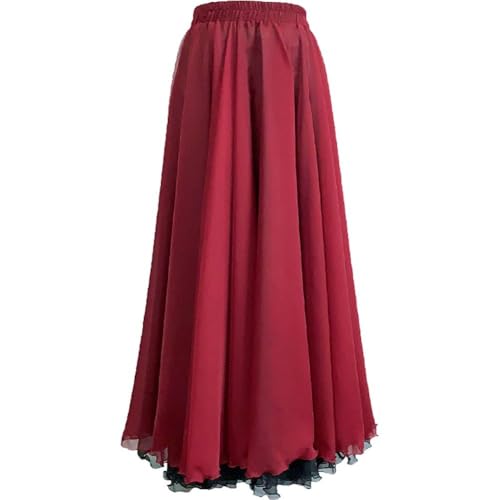 [Tglptc] ベリーダンススカート フラメンコダンス フルサークル ロングスカート ベリーダンサー用 女性用の商品画像（Amazon）