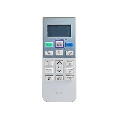 Image of 7SEVEN Compatible AC Remote for Hitachi Split AC and Window Air Conditioner The Model of Remote Control is 168c, Exact Match with Original Remote No Pairing Required use New AAA Alkaline Battery.
