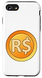 Fácil instalación Carcasa para iPhone SE (2020) / 7 / 8 Real Brasileño - BRL - Moneda Brasileña