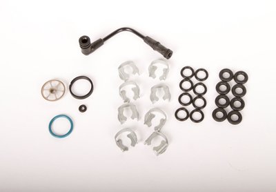 04014 - Engine Fuel Rail – Replace - 1995-1997 Cadillac & Oldsmobile 11 GM Genuine Parts 217-3355 (17800051) Multi-Port Fuel Injector O-Ring Kit with Seals and Tube