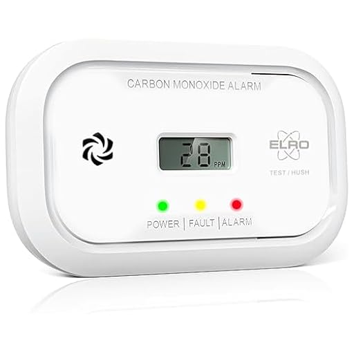 ELRO FC5003 Detector de monóxido de Carbono con Sensor de 10 años | Pantalla LCD y batería de 3 años | Protección fiable y Alarma de CO | Cumple la Norma Europea EN50291 | Ya disponible en tu tienda friki favorita! En mundofriki.es! ELRO FC5003 Detector de monóxido de Carbono con Sensor de 10 años | Pantalla LCD y batería de 3 años | Protección fiable y Alarma de CO | Cumple la Norma Europea EN50291 | Ya disponible en tu tienda friki favorita! En mundofriki.es!