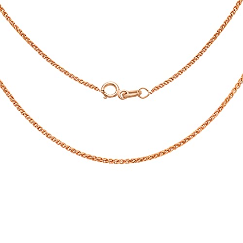 Chaîne Femme Maille Spiga Carissima Gold fini les colliers fragiles en or