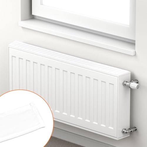 MOKIDO Heizkörper-Staubschutz, Heizung Abdeckung, Heizkörper Abdeckung, Heizungsabdeckung, Dekorativer Staubschutz, Heizkörperabdeckung zum Blockieren von Staub und Schmutz (80CM)