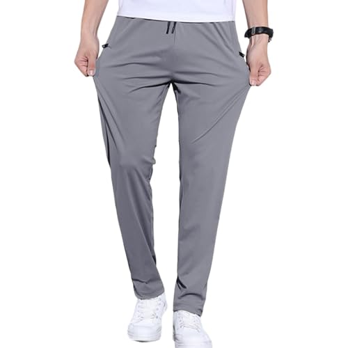 Pantalones elásticos para correr ligeros de viaje transpirables de hombre
