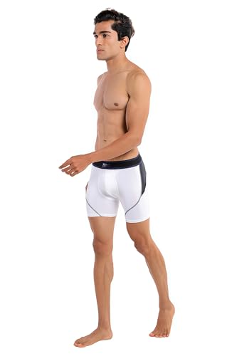 Image of TRYB Sports Underwear for Men | Stretchable Active-H Trunk Semi Compression Shorts | Trunks for Running & Gym Workout | Quick Dry, Breathable & Anti Chafing | Sports Innerwear Boxers