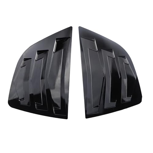 �E�B���h�E���[�o�[ �z���_�ɓK���t�B�b�g �W���Y 2014-2018 �n�b�`�o�b�N�ɓK�� - ���A�N�H�[�^�[�E�B���h�E���[�o�[ �X�|�C���[�p�l�� 2�� ���A�T�C�h�E�B���h�E���[�o�[(Glossy Black)