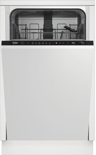 BDIS16030 – Lavavajillas empotrable 45 cm, Slim, 10 cubiertos, totalmente retráctil, clase energética D