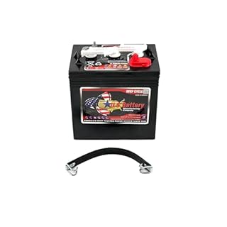 Set of 6 | US Battery US1800XC2 6 Volt 208Ah Deep Cycle Golf Cart, Solar, Marine, RV & Industrial Use Battery | BCI Group GC2 ~ Replaces T-605 T605 | T-105 T105