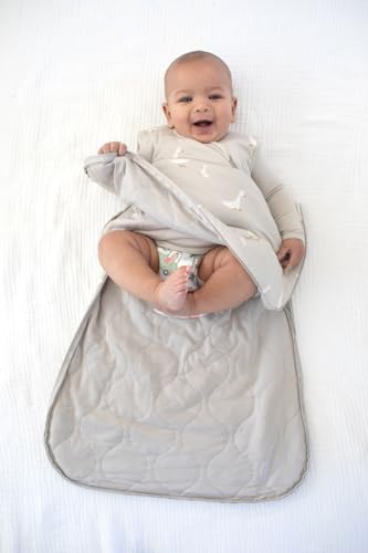 Image of GUNAMUNA Unisex Baby, Toddler Wearable Sleeping Bag Bamboo Rayon, Premium Duvet Sleep Sack, 0.5 TOG