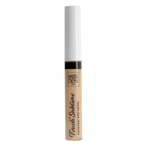 MISS DEN - Correcteur Anti-Cernes - Touch Sublime - 90% d'ingrédients d'origine naturelle - Teinte 621 Beige Rosé