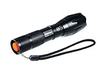 Hyundai Lighting - Oplaadbare zaklamp met USB - Met reiskoffer en batterijen