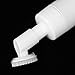 Mousse Foam Bottle with Brush, White Facial Cleanser Foam Bottle Silicone Brush Refillable Empty Foam Bottle Mousse Pump Bottle Containers(100ML)