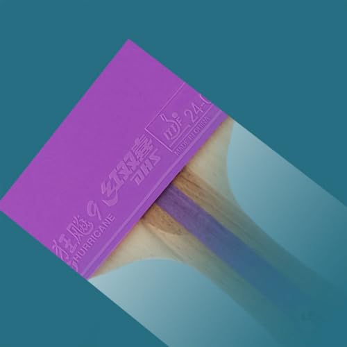 Raquete profissional de raquete de pingue-pongue DHS - Raquete de tênis de mesa com estojo de transp