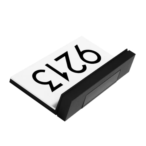 FONDOTIN Luce Solare da Esterno per Numero Civico Lampada LED con Pannello Solare Risparmio Energetico e Installazione Facile per Giardino e Cortile