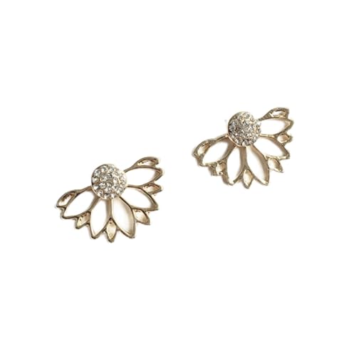 Boucles d'oreilles perles et argent au design ailes d'ange