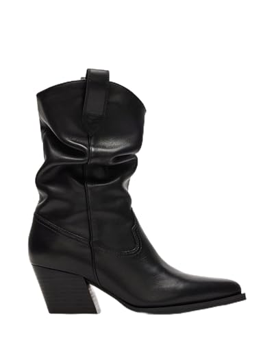 Bottines Steve Madden Taos en cuir noir confortables taille 40